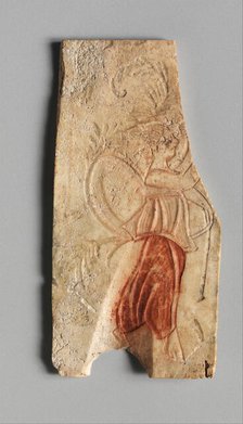 Plaque from a Casket with a Dancing Woman, Coptic, 4th-5th century. Creator: Unknown.