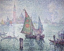 'The Green Sail, Venice', 1904. Artist: Paul Signac