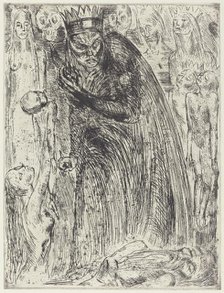 Macbeth V (The Vision of Lady Macbeth), 1918. Creator: Wilhelm Lehmbruck.