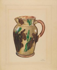 Pitcher, c. 1936. Creator: John Tarantino.