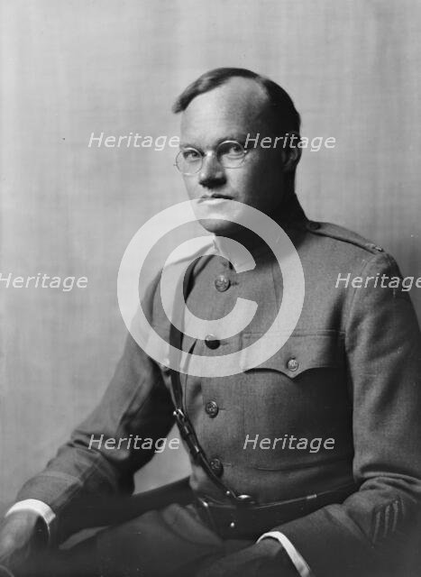 Major Scott, portrait photograph, 1919 July 2. Creator: Arnold Genthe.