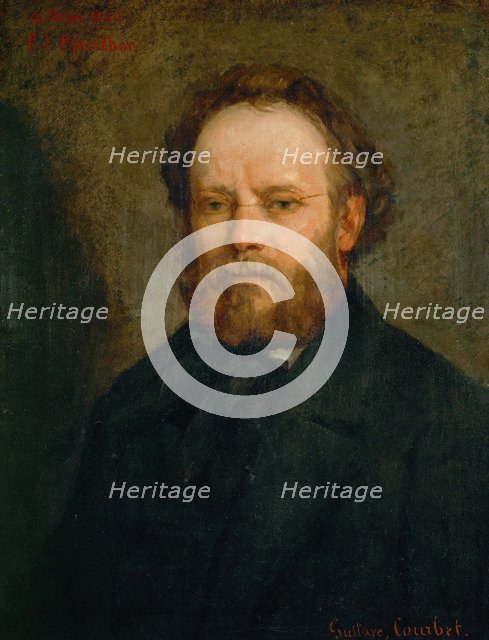 Pierre-Joseph Proudhon, 1865.