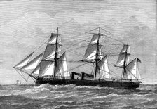 H.M.S. Raleigh, 1874. Creator: Unknown.