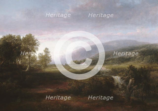 Spring Landscape, ca. 1853-56. Creator: Thomas Doughty.
