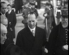 George II, King of the Hellenes with Others, 1930s. Creator: British Pathe Ltd.