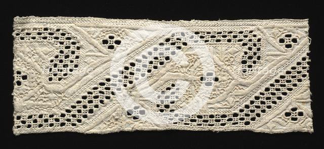 Needlepoint (Cutwork) Lace Insertion, 16th century. Creator: Unknown.