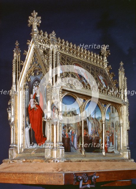 'Virgin and Child, St Ursula Shrine', 1489. Artist: Hans Memling