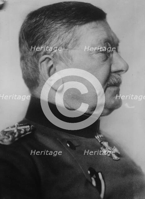 Gen. Fieldmarshall von der Goltz, between c1910 and c1915. Creator: Bain News Service.