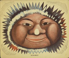 Six Masks: Eskimo, Early 1930s. Creator: Yermolayeva, Vera Mikhailovna (1893-1938).