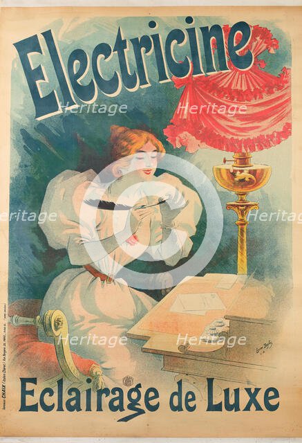 Electricine. Eclairage de Luxe, 1895. Creator: Baylac, Lucien (1851-1913).