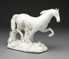 Horse, Sèvres, c. 1750. Creator: Vincennes Porcelain Manufactory.