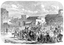The Prince of Wales' Visit to the East: arrival of His Royal Highness at Beyrout, 1862. Creator: Unknown.