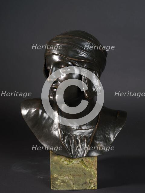 Head of a Boy, 1897-1907. Creator: Thomas Brock.