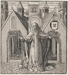 Sancta Rega, 1512-1516. Creator: Leonhard Beck (German, c. 1480-1542).