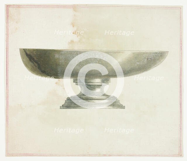 Irregular Green Stone Basin, n.d. Creator: Giuseppe Grisoni.