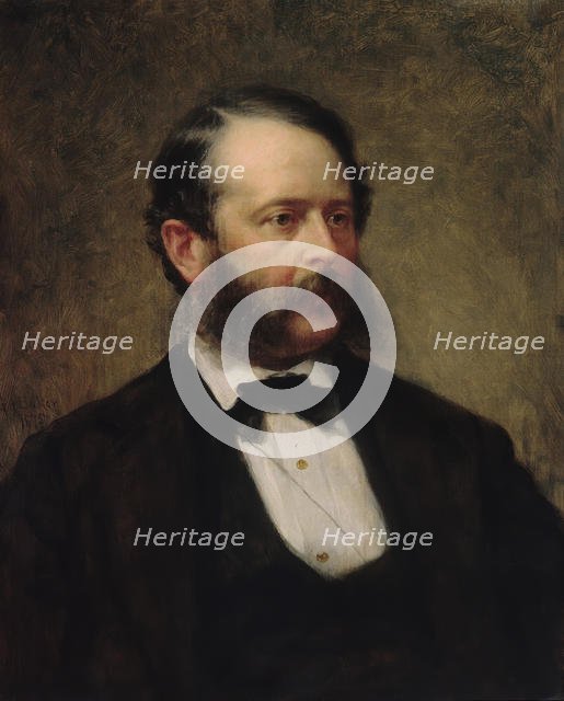 John F. Kensett, 1875. Creator: George Augustus Baker.