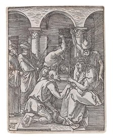 Christ Crowned with Thorns, from the series "The Small Passion", ca 1509-1511. Creator: Dürer, Albrecht (1471-1528).
