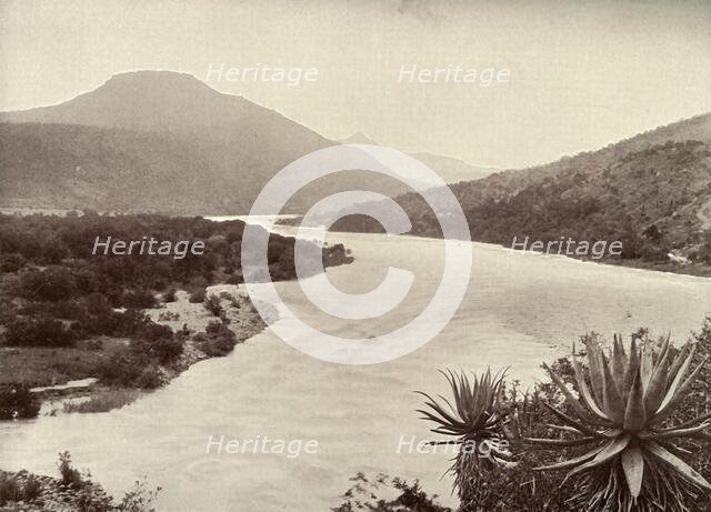 'View of the Tugela River', c1900. Creator: N. P. Edwards.