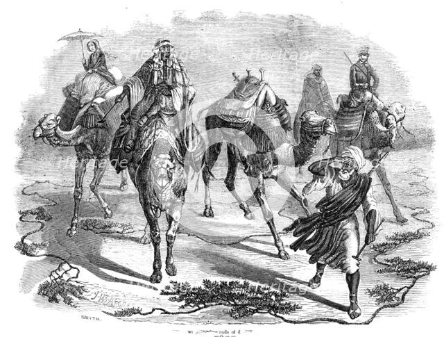 Simoom in the Desert, 1857. Creator: Smyth.