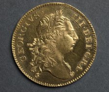 Two Guineas [pattern] (obverse), 1773. Creator: John Sigismund Tanner (British, 1775).