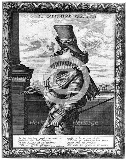 'Capitaine Fracasse', c120-1670 (1924)Artist: Abraham Bosse