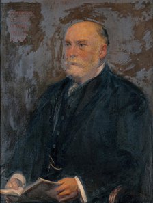 Frederick Belding Power, chemist, pharmacologist and pharmacognosist. Creator: Walter Ernest Webster.