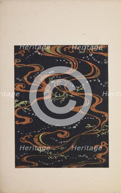 Illustration from "Shin bijutsukai", 1901-1902. Creators: Sekka, Kamisaka (1866-1942), Korin, Furuya (1875-1910)