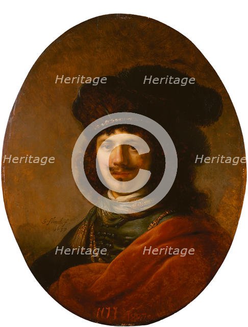 Portrait of a young man, 1637. Creator: Flinck, Govaert (1615-1660).