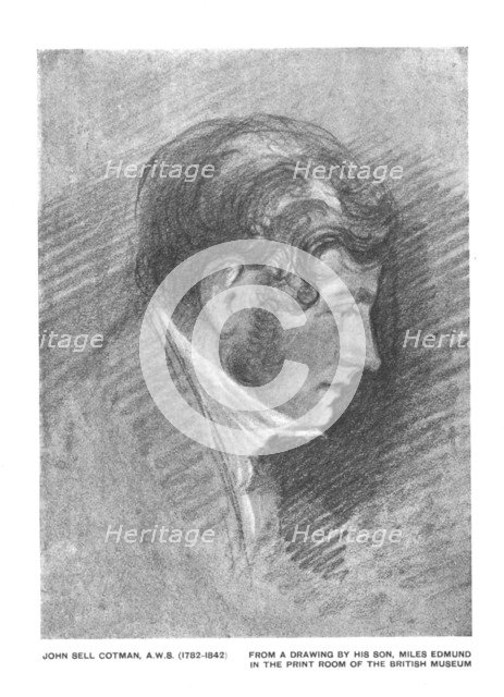 'John Sell Cotman A.W.S. (1782-1842)'.  Creator: Unknown.