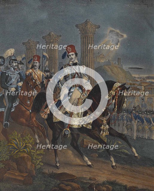 Otto I (1815-1867), King of Greece.