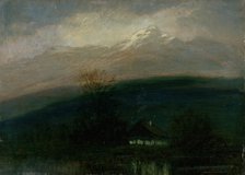 The Tatra Mountains towards nght, c1912. Creator: Ferdinand Katona.