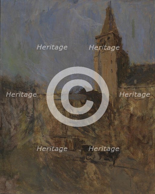 St. Germain des Pres no. I, n.d. Creator: Frank Edwin Scott.