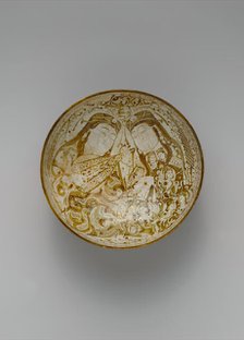 Bowl with Musicians in a Garden, Iran, late 12th-early 13th century. Creator: Unknown.