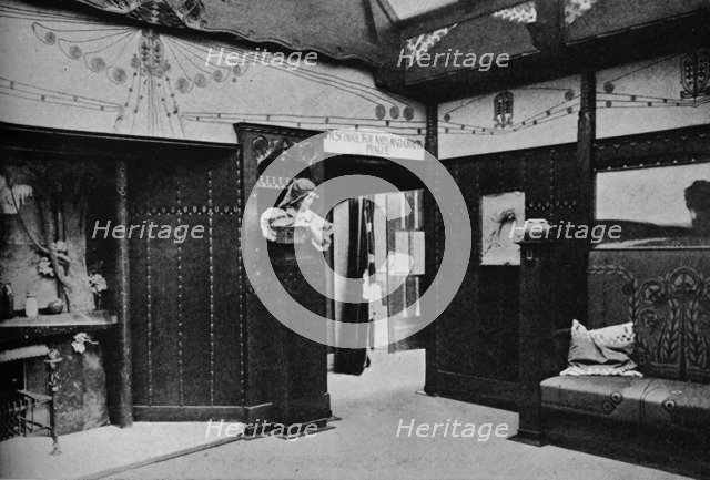 'Room of the Prague School of Arts and Crafts, St. Louis', 1905. Artist: Unknown.