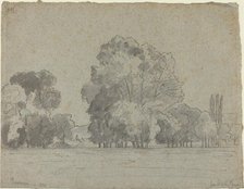 Grove of Trees, 1859. Creator: Camille Pissarro.
