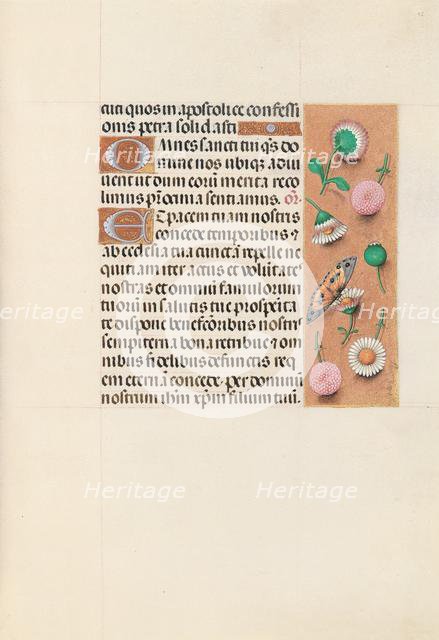 Hours of Queen Isabella the Catholic, Queen of Spain: Fol. 145r, c. 1500. Creator: Master of the First Prayerbook of Maximillian (Flemish, c. 1444-1519); Associates, and.