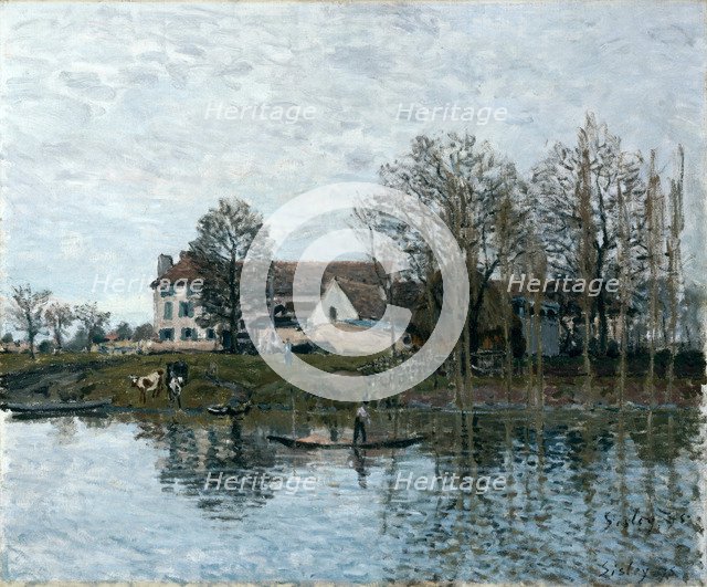 The Seine at Port-Marly, 1875.