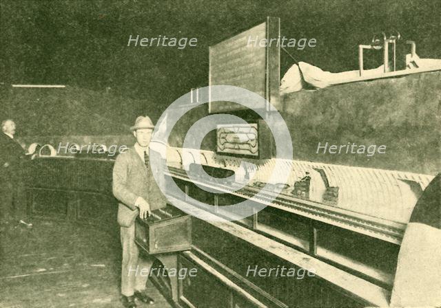 'A Model of the Post Office Tube Railway', 1930. Creator: Unknown.