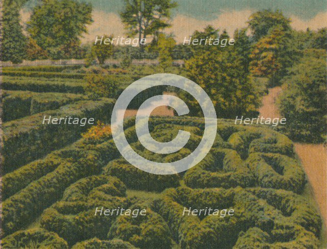 'The Flower Garden, general view', 1946. Artist: Unknown.