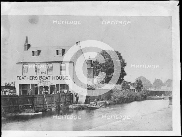 Feathers Boat House, Wandsworth, Wandsworth, Greater London Authority, 1868. Creator: William O Field.