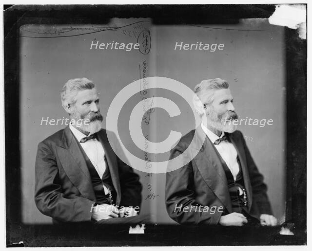 William Ferguson Slemons of Arkansas, 1865-1880. Creator: Unknown.