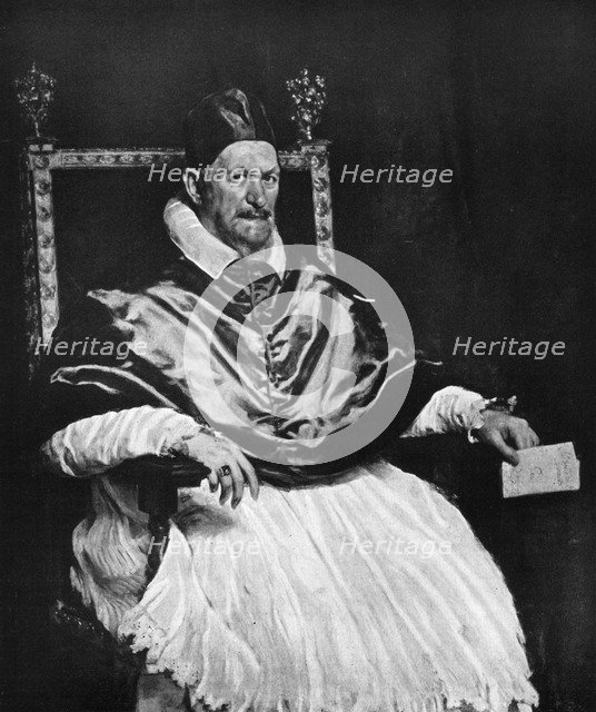 Pope Innocent X, c1650, (1929). Artist: Alinari