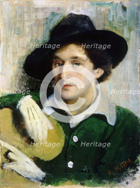 Portrait of the Artist Marc Chagall', (1887-1985), 1910s.