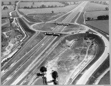 M1 Motorway, Junction 16, M1, Upper Heyford, South Northamptonshire, Northamptonshire, 1958 - 1959. Creator: John Laing plc.