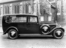1929 Rolls Royce Phantom 1 hearse. Creator: Unknown.