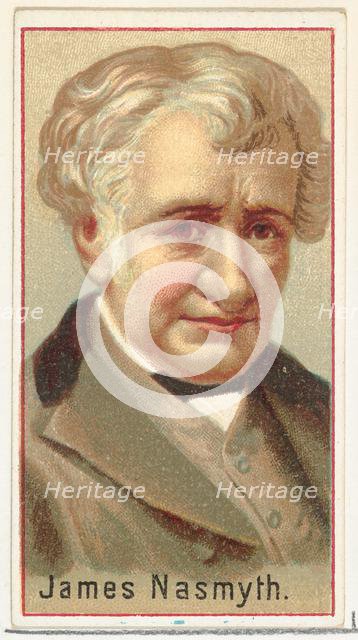 James Nasmyth, printer's sample for the World's Inventors souvenir album (A25) for Allen &..., 1888. Creator: Allen & Ginter.