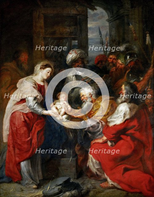 The Adoration of the Magi. Artist: Rubens, Pieter Paul (1577-1640)
