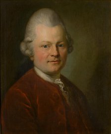 Portrait of Gotthold Ephraim Lessing (1729-1781), 1771. Creator: Graff, Anton (1736-1813).