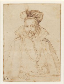 Portrait of Tycho Brahe (1546-1601) . Creator: Gemperle, Tobias (1550-1587).