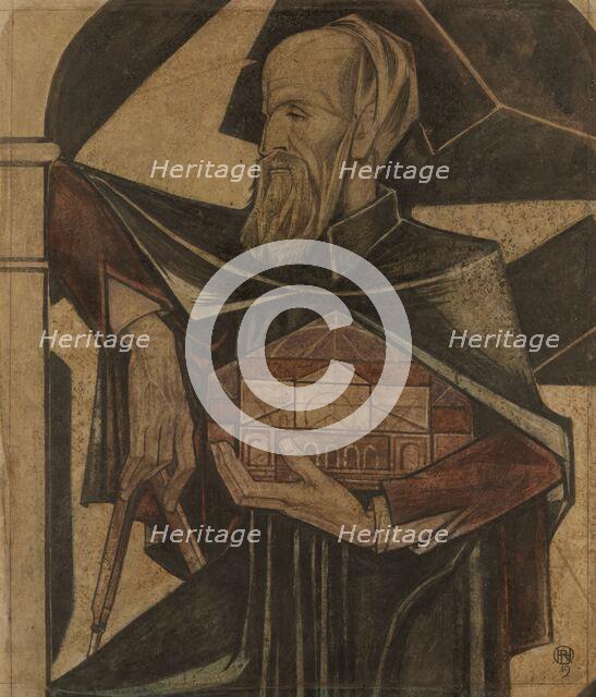 The Architect, 1919. Creator: Richard Roland Holst.